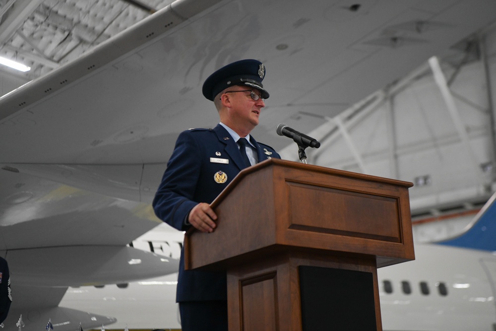 89th Airlift Wing Change of Command