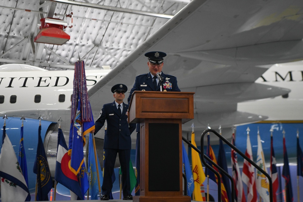 89th Airlift Wing Change of Command