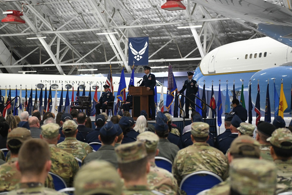 89th Airlift Wing Change of Command