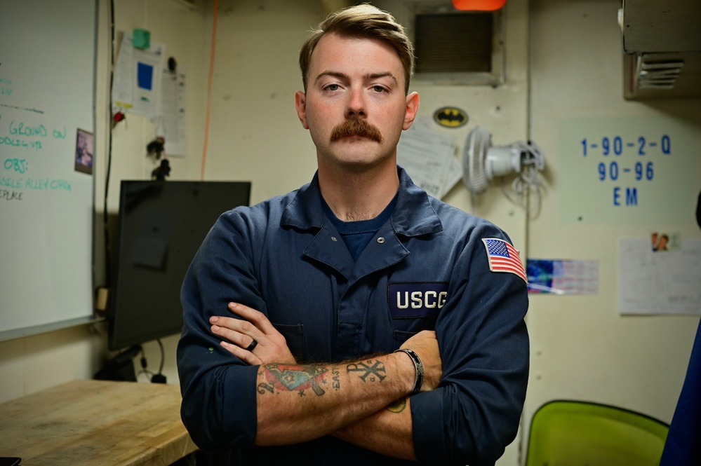 Meet Preston Haigh, a crew member aboard US Coast Guard Cutter Forward