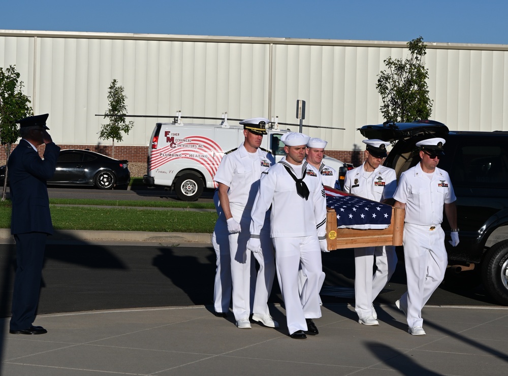 Piece of USS Arizona Arrives in Colorado