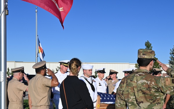 Piece of USS Arizona Arrives in Colorado