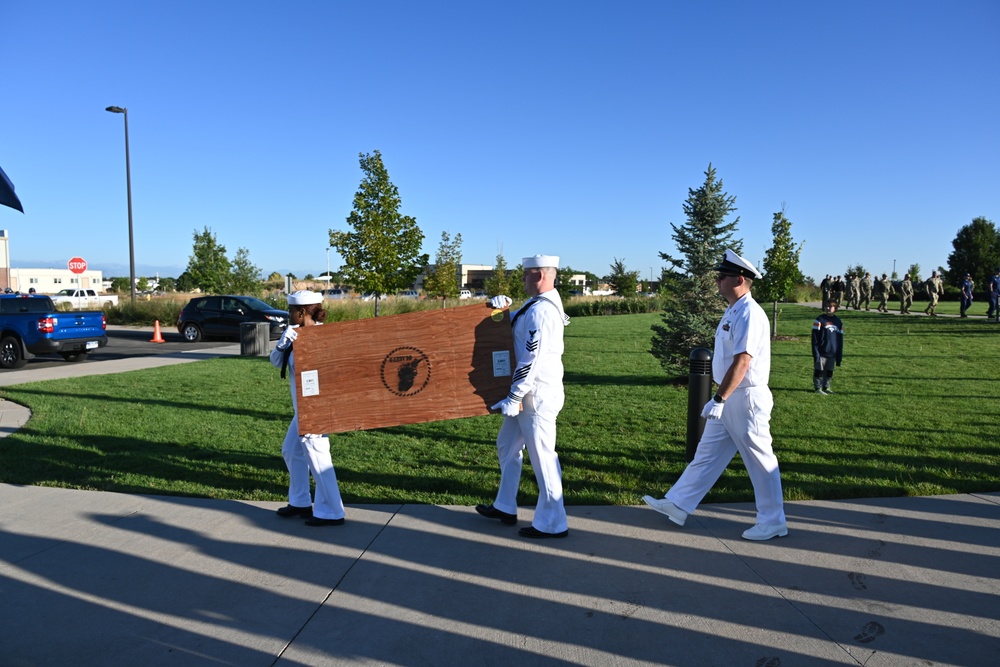 Piece of USS Arizona Arrives in Colorado