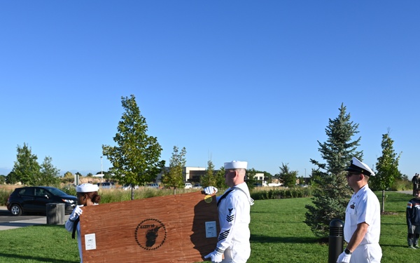 Piece of USS Arizona Arrives in Colorado