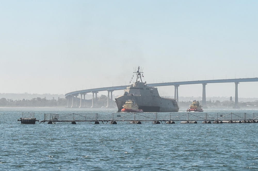 USS Canberra (LCS 30) Returns to Homeport San Diego