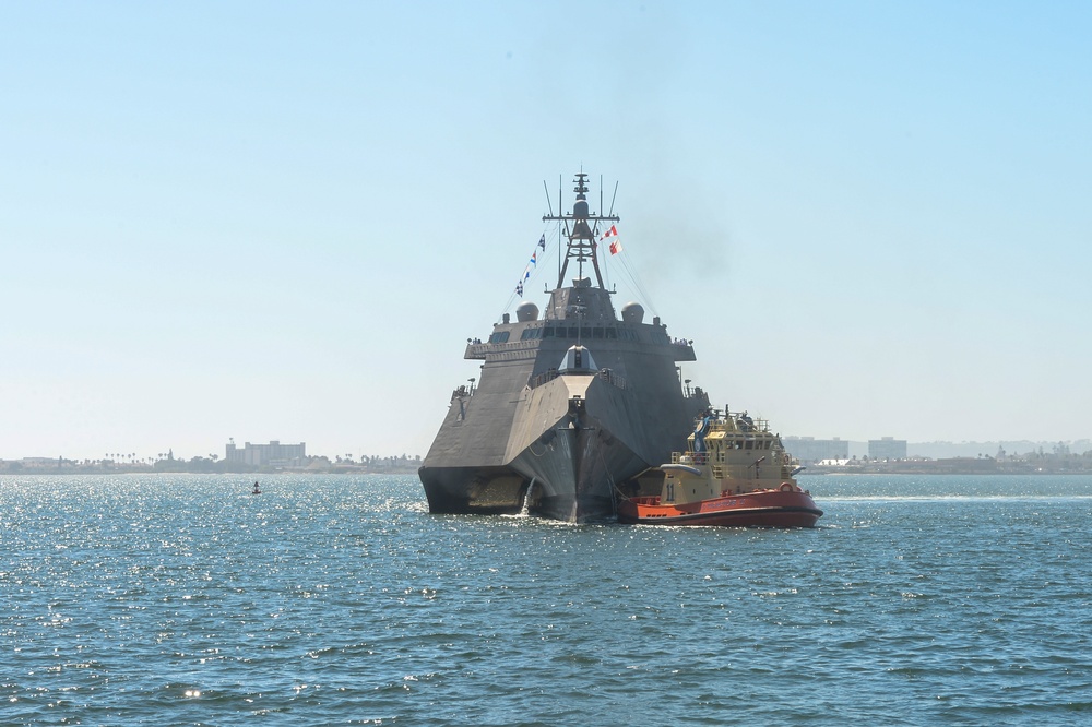 USS Canberra (LCS 30) Returns to Homeport San Diego