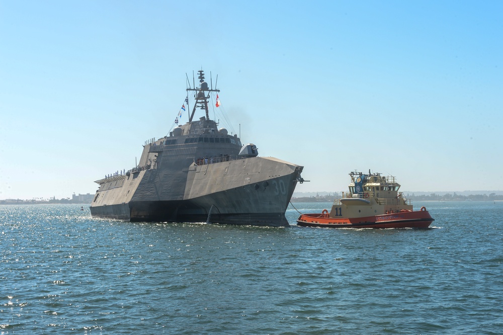 USS Canberra (LCS 30) Returns to Homeport San Diego