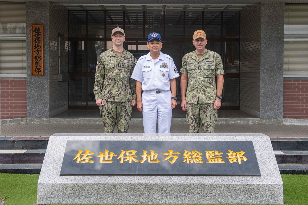 CNRJ CMC Office Call at JMSDF HQ