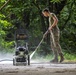 KM23: Yap Catholic High School Basketball Court Power Wash