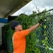 Peruvian Sailors Volunteer at Guam School