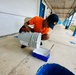 Peruvian Sailors Volunteer at Guam School