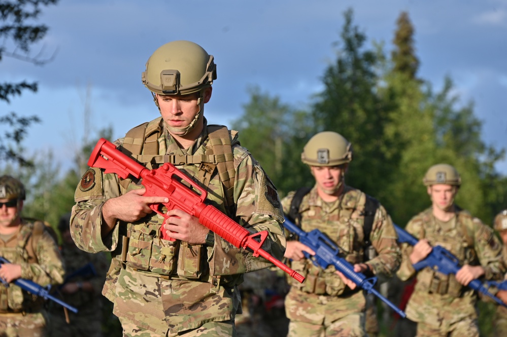 118th Security Forces Squadron Ruck March in Alaska