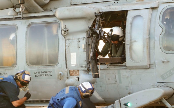 HSC-6 Flight Quarters Aboard USS Decatur