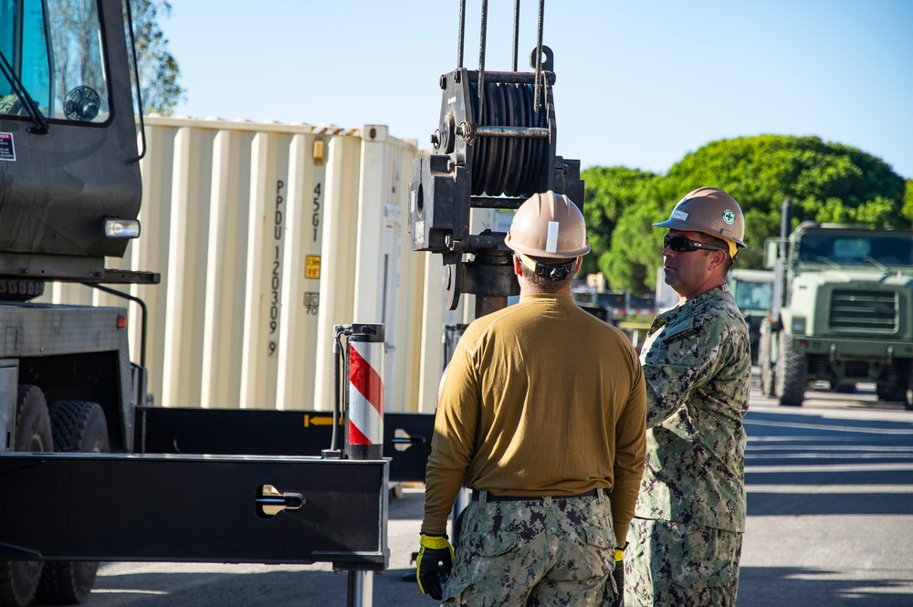 NMCB 133 Deployed to Rota, Spain