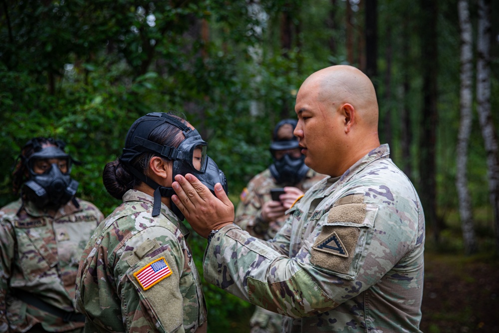 7th ATC CBRN training