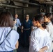 USS Ronald Reagan (CVN76) hosts ship tour for MOFA Japan, U.S. Embassy to Japan and Nuclear Regulation Authority