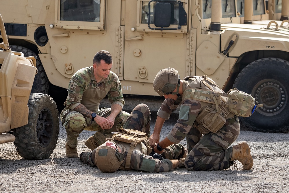 French Armed Forces join CJTF-HOA for casualty care