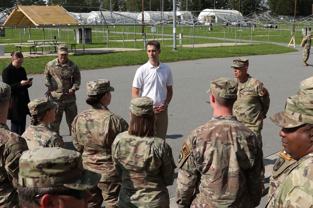Sen. Thomas Cotton visits Arkansas Guard in Germany