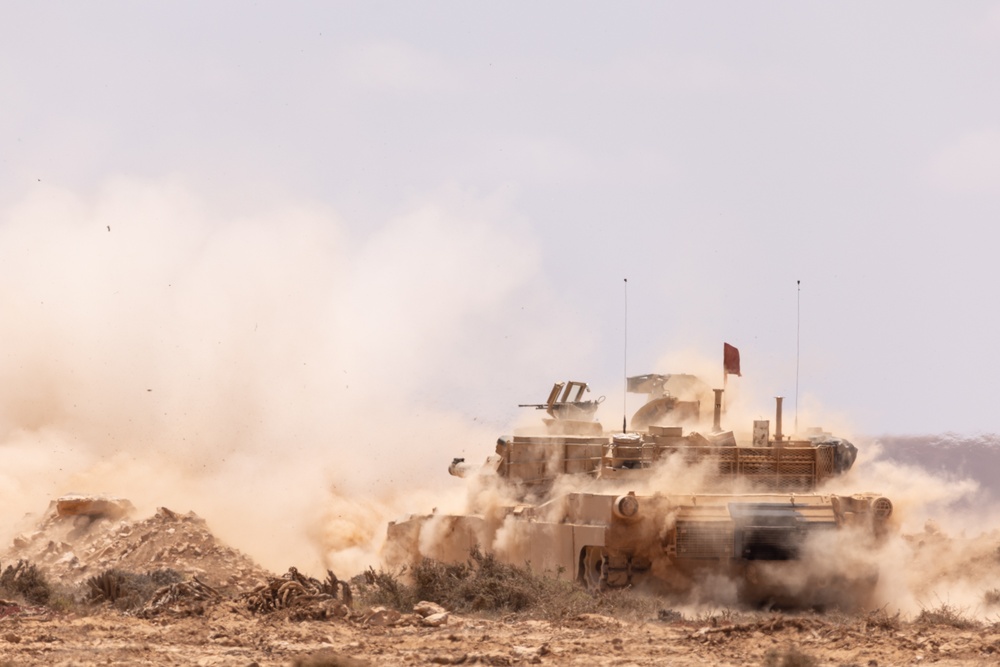 Oregon Army National Guard tank crews train in Morocco