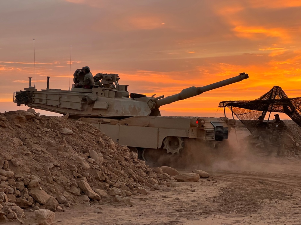 Oregon Army National Guard tank crews train in Morocco