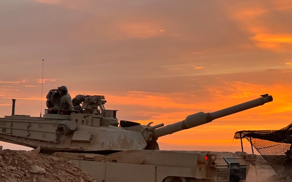 Oregon Army National Guard tank crews train in Morocco