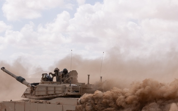 Oregon Army National Guard tank crews train in Morocco