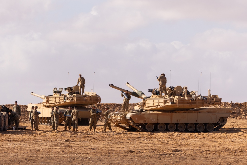 Oregon Army National Guard tank crews train in Morocco