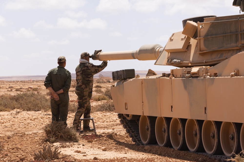 Oregon Army National Guard tank crews train in Morocco