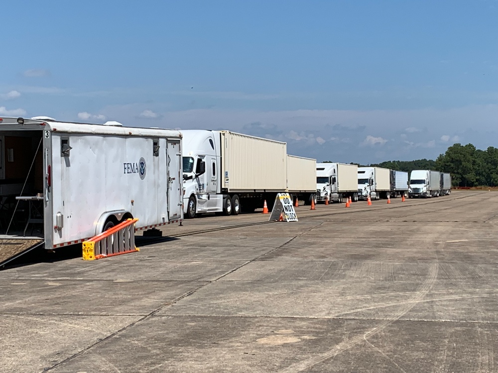 FEMA Stages Supplies for Hurricane Idalia Response