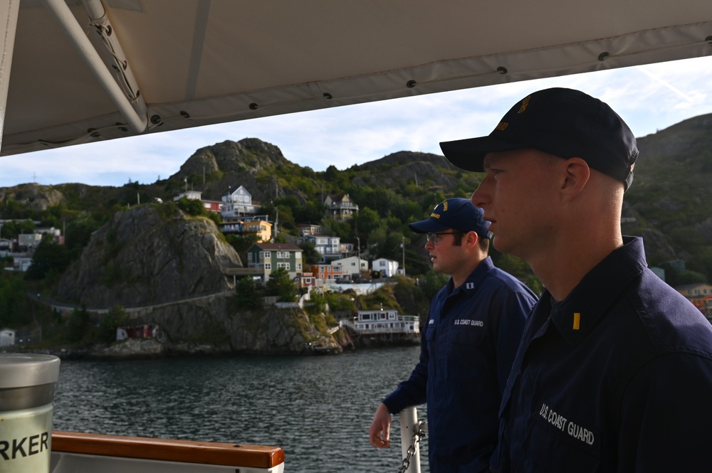 U.S. Coast Guard Cutter Forward (WMEC 911) arrives in St. John’s, Newfoundland