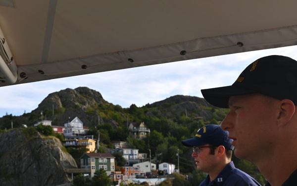 U.S. Coast Guard Cutter Forward (WMEC 911) arrives in St. John’s, Newfoundland