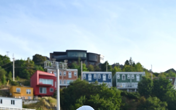 U.S. Coast Guard Cutter Forward (WMEC 911) arrives in St. John’s, Newfoundland