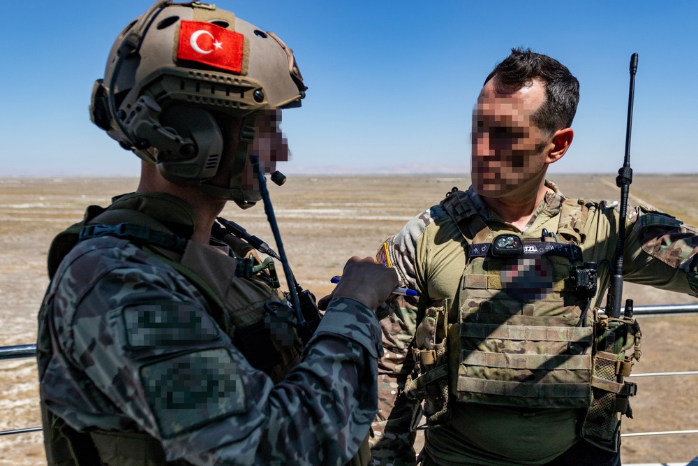 U.S. Special Forces BILAT Close Air Support with Türkiye JTACs