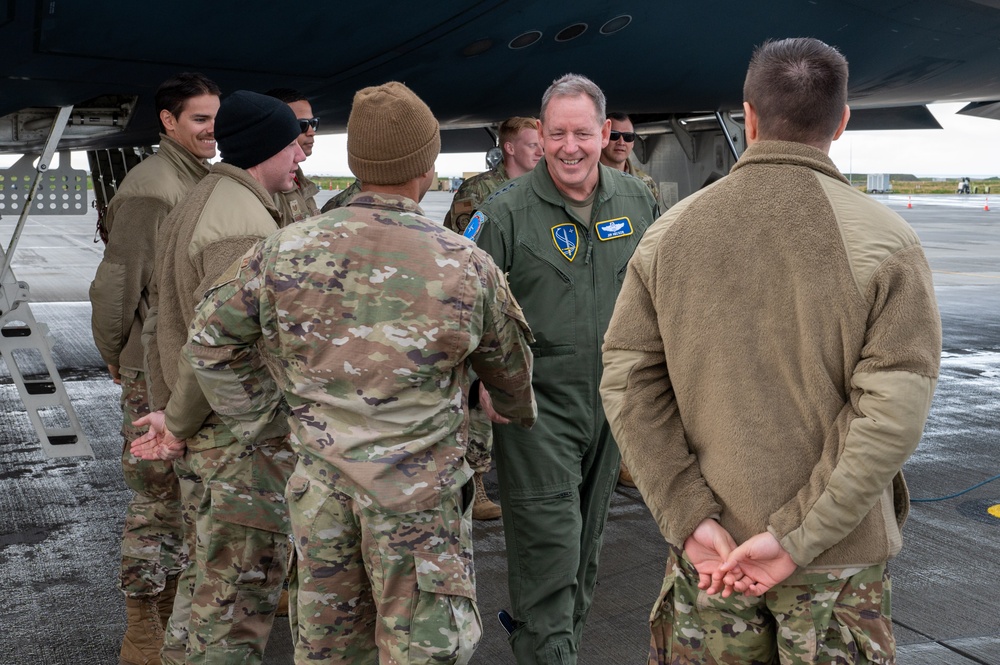 Gen. Hecker visits Keflavik Air Base