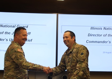 Director of the Joint Chief of Staff recognizes Guardsmen