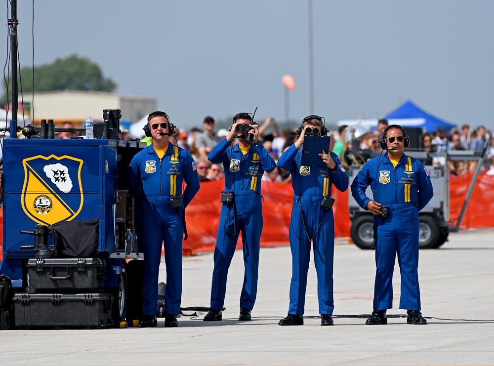 Blue Angels Perform at Guardians of Freedom Air Show in Lincoln, Nebraska