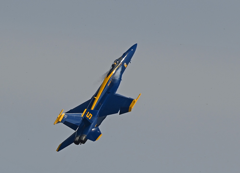 Blue Angels Perform at Guardians of Freedom Air Show in Lincoln, Nebraska