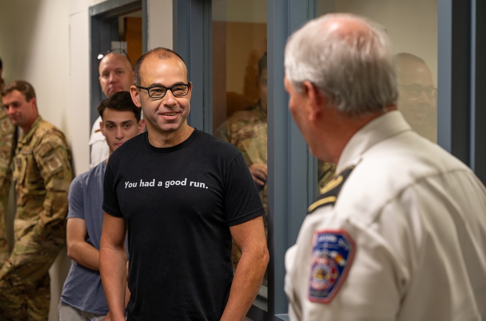 James Murray visits Peterson &amp; Schriever Space Force Bases