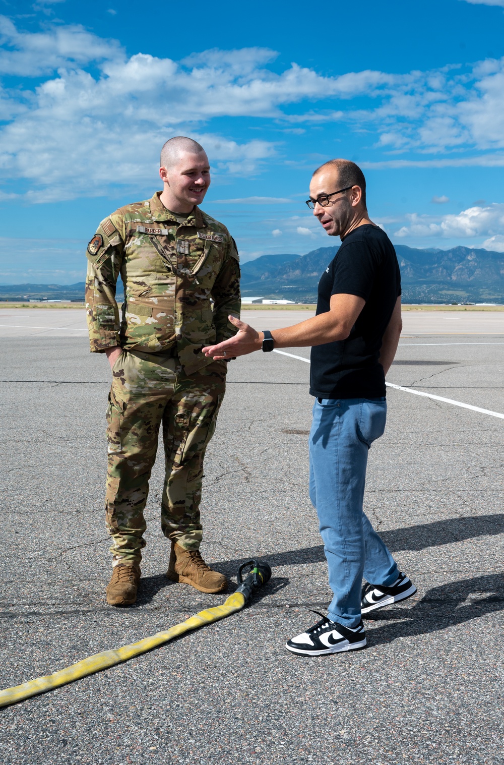 James Murray visits Peterson &amp; Schriever Space Force Bases