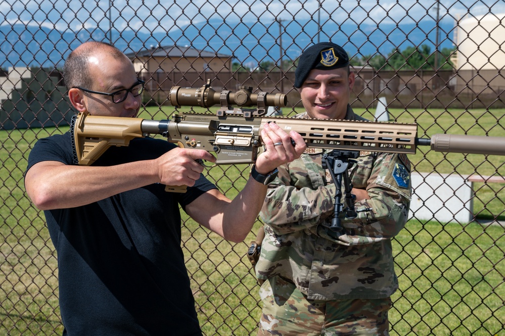 James Murray visits Peterson &amp; Schriever Space Force Bases
