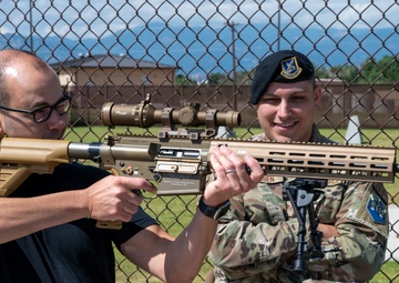 James Murray visits Peterson &amp; Schriever Space Force Bases