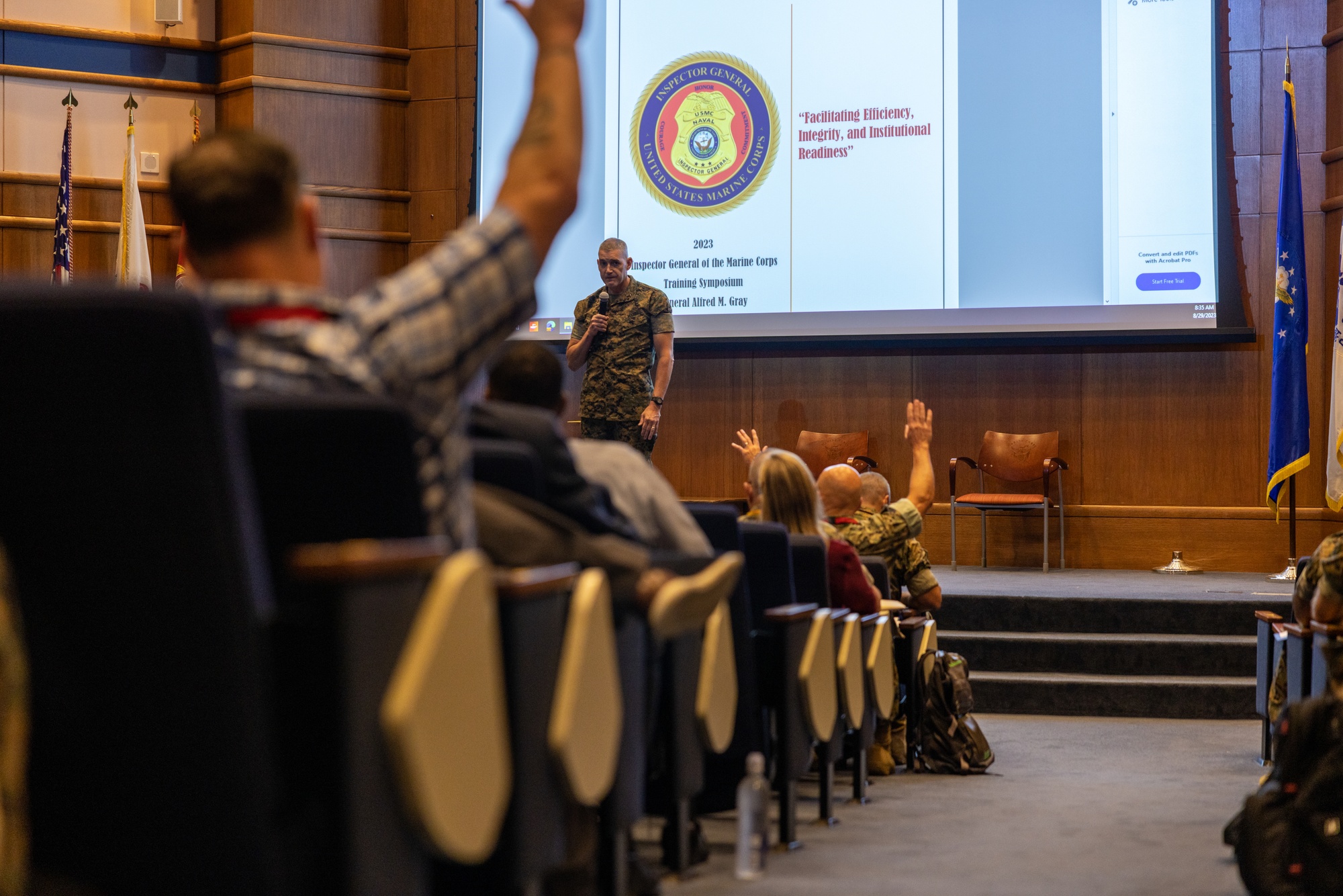 Inspector General of the Marine Corps Hosts Training Symposium