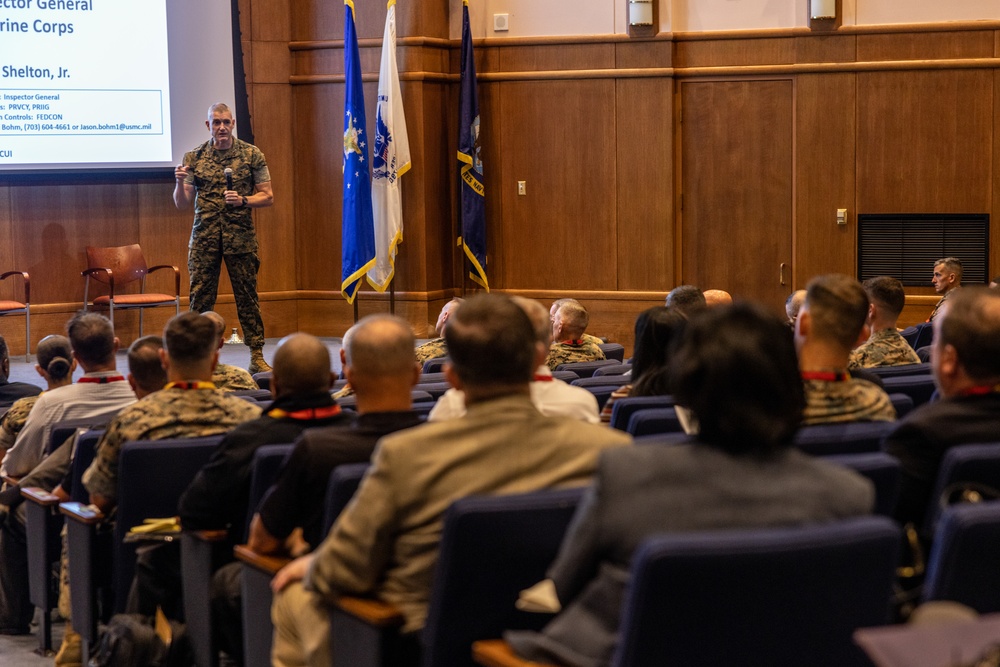 Inspector General of the Marine Corps Hosts Training Symposium