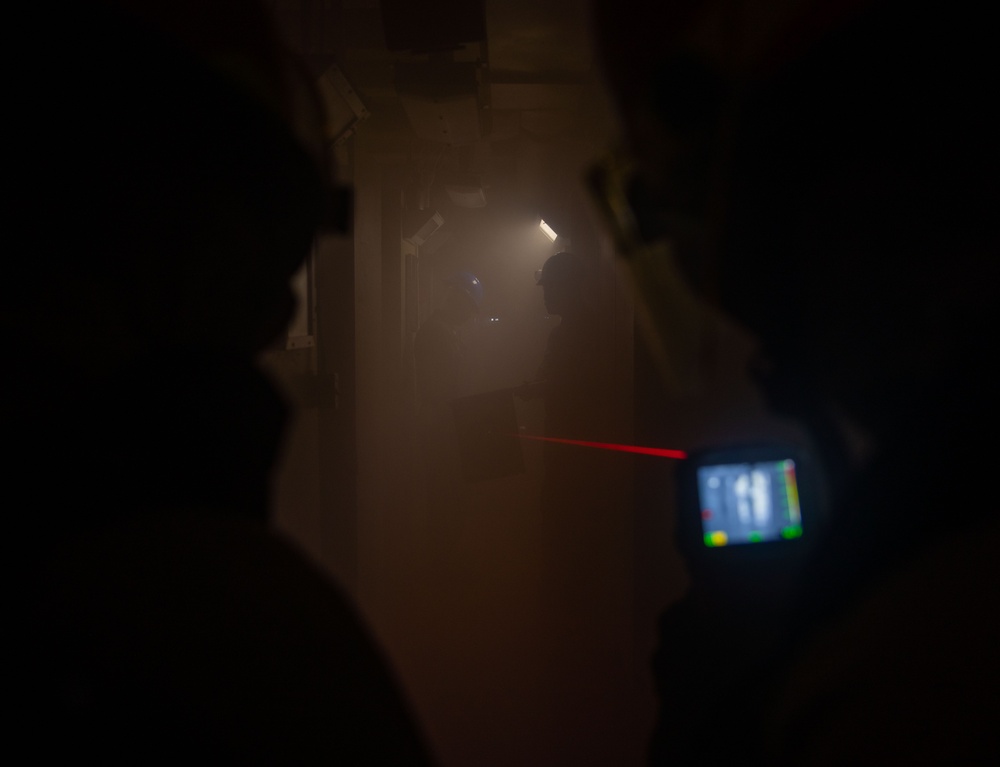 Makin Island Fire Drill