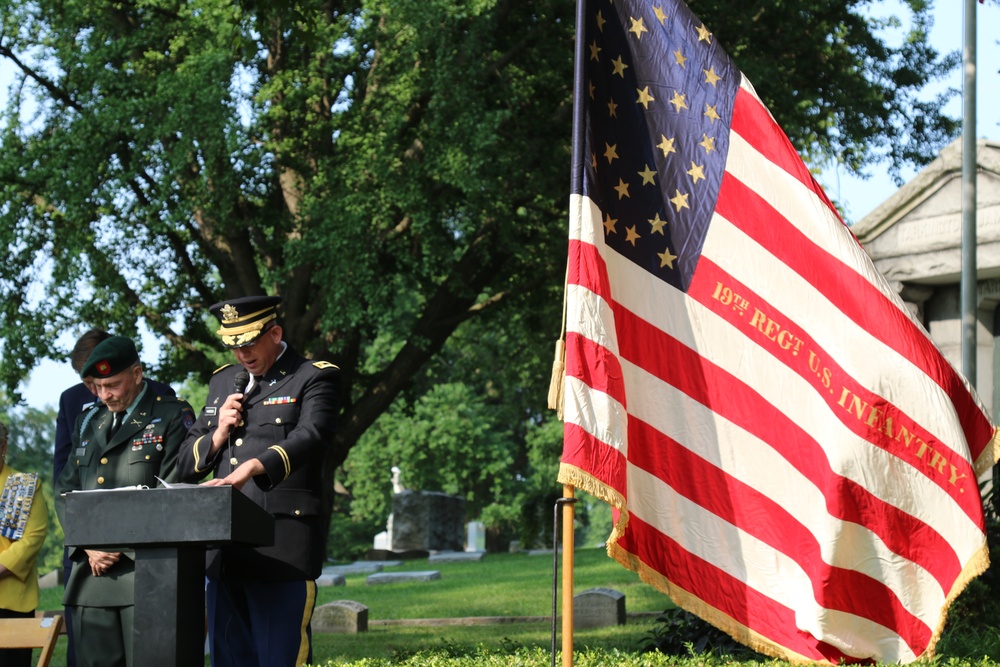 Benjamin Harrison Presidential Wreath Laying Ceremony