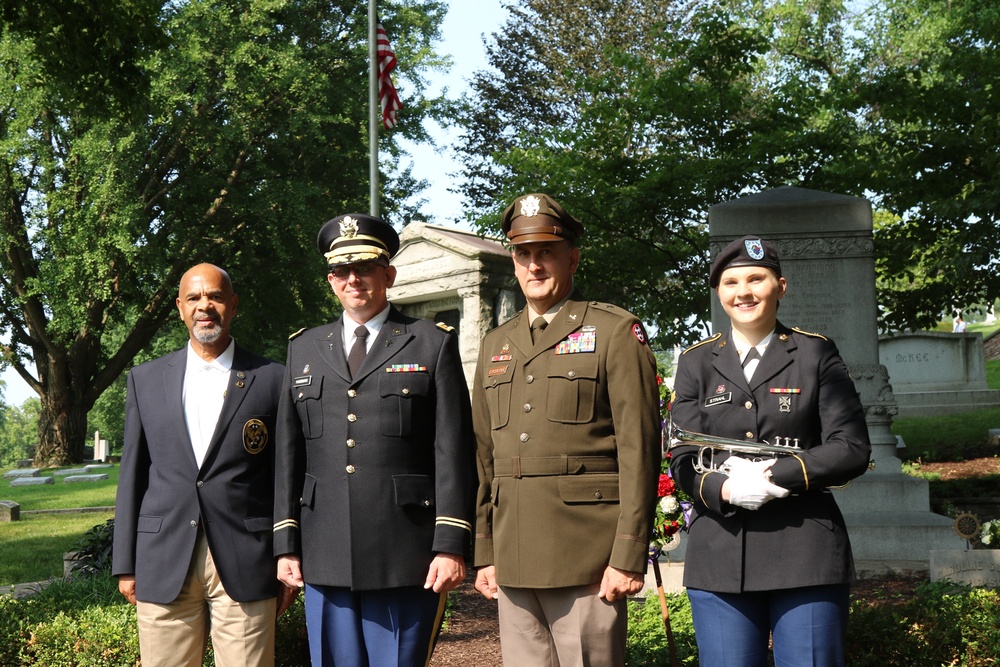 Benjamin Harrison Presidential Wreath Laying Ceremony