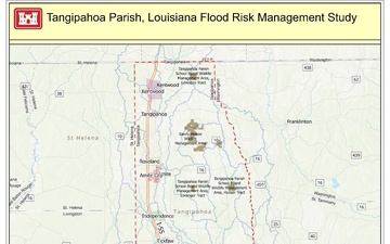 Corps of Engineers schedules public meetings for flood risk management study in Tangipahoa Parish