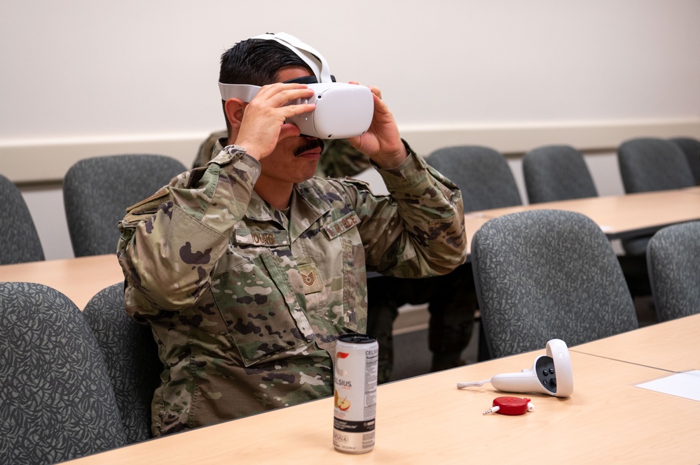 Fairchild Airmen Participate in Virtual Reality Suicide Prevention Training