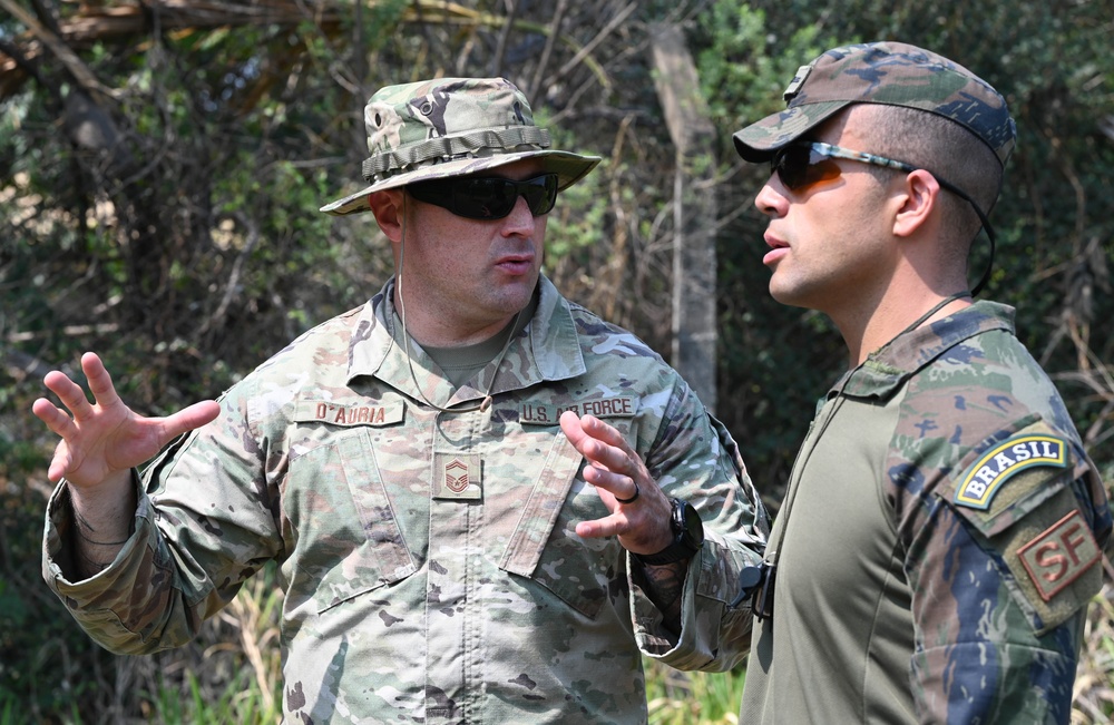 New York Air National Guard trains with Brazilians