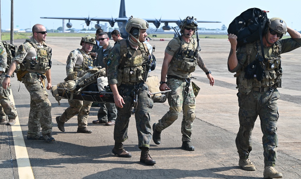 New York Air National Guard trains with Brazilians